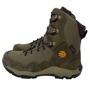 Lacrosse Ridgeback 8 Inch Brown Waterproof Hunting Boots Mens 10.5 Leather Nylon